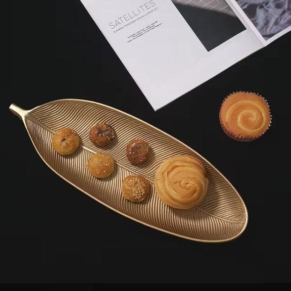 Handmade Wooden Snack Plate - Creative Cookie and Fruit Tray