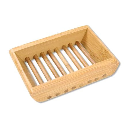 Soporte de Jabón de Bambú Natural Hecho a Mano