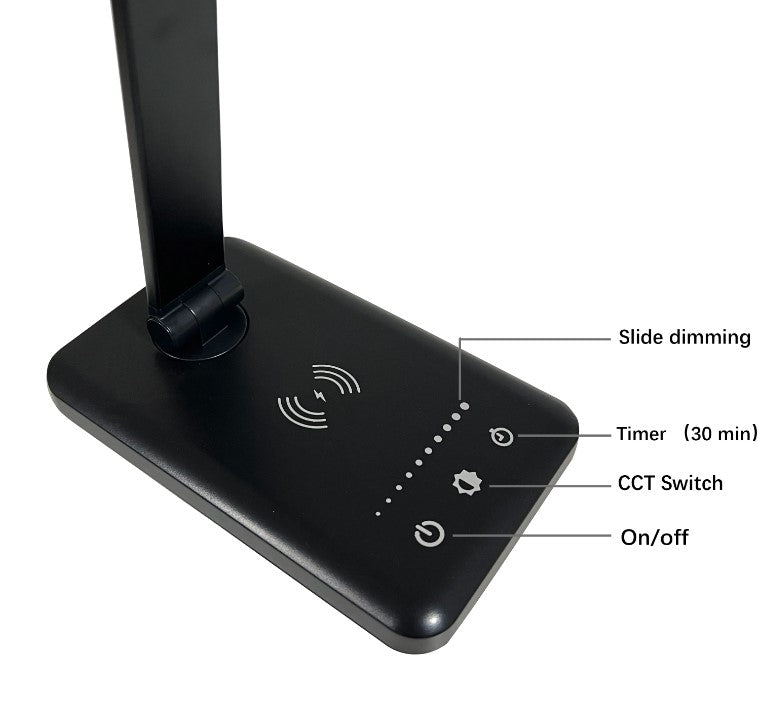 Lámpara de Mesa Recargable Multifuncional