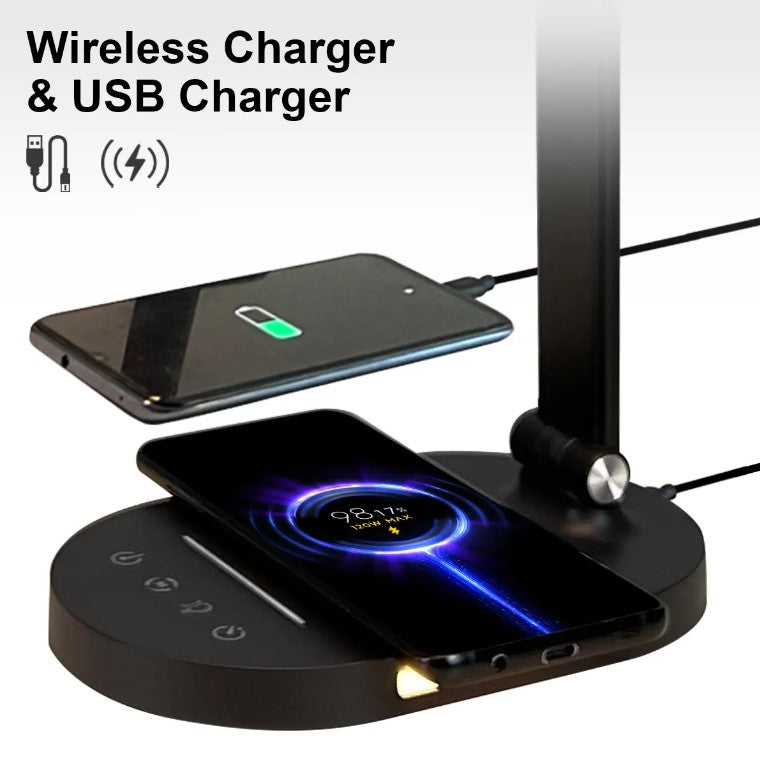 Lámpara LED de Mesa Portátil para Lectura