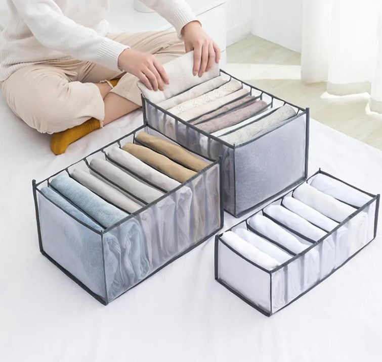 Organizador de Ropa Interior y Vaqueros - Diseño Moderno y Plegable