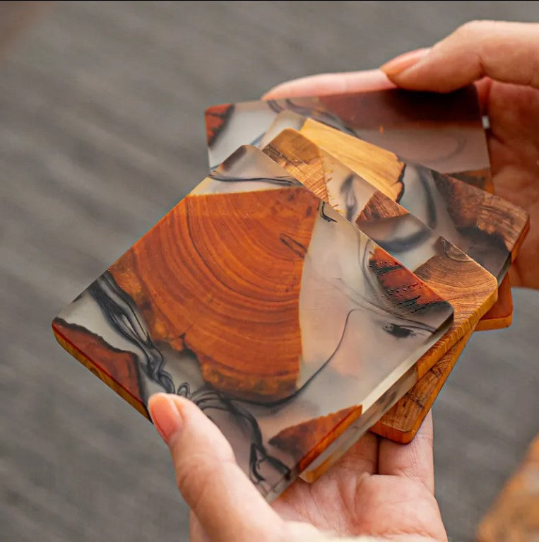 Decorative Resin Coaster