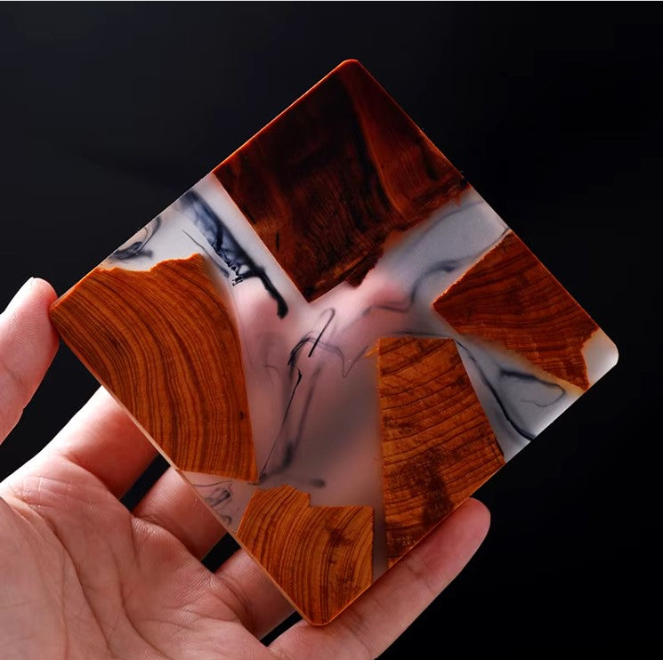 Decorative Resin Coaster