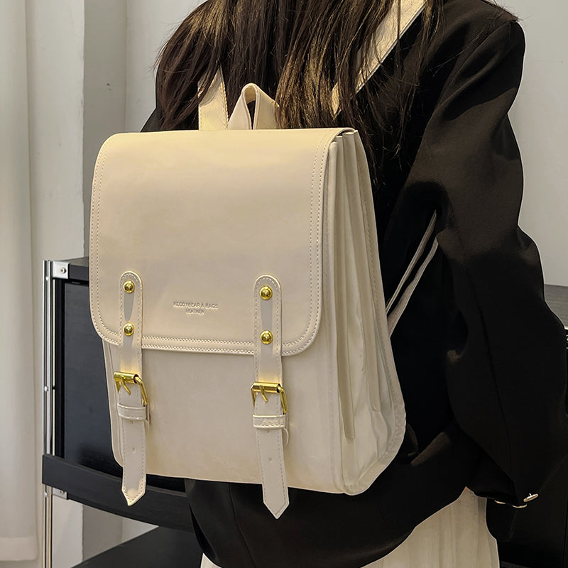 Beige Backpack