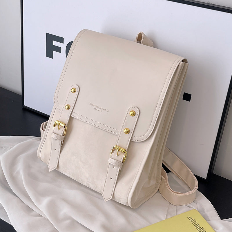 Beige Backpack