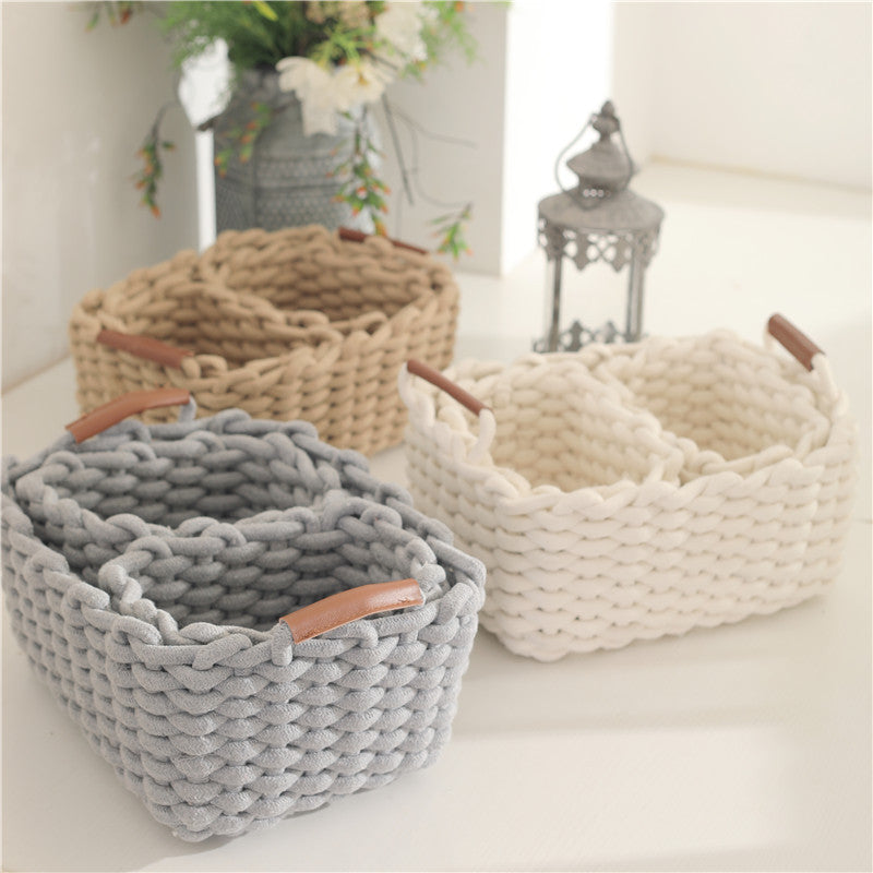 Handwoven Basket Set