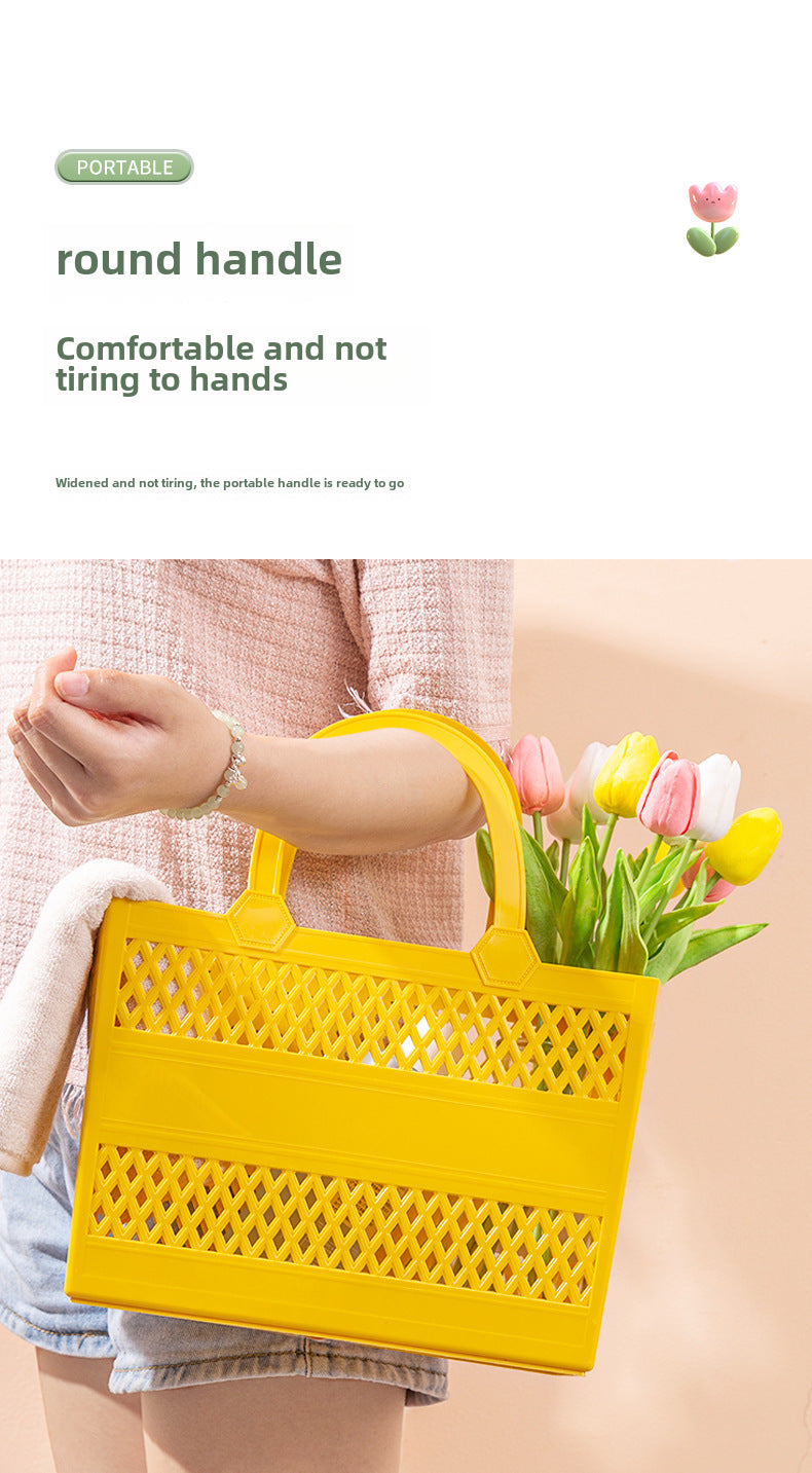 Multi-purpose plastic basket